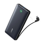باور بانك Anker Nano (20K، 30W) مدمج بكابل USB-C (أسود)