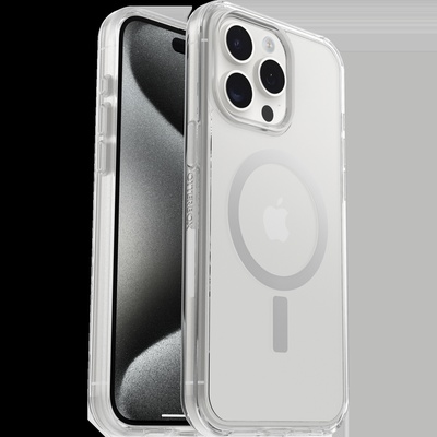 كفر Anker MagGo شفاف مع حماية شاشة لـ iPhone 15 برو ماكس