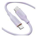 كابل Anker PowerLine III Flow USB-C إلى USB-C (بنفسجي)
