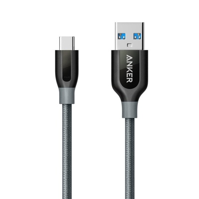 كابل Anker PowerLine Micro 3 قدم رمادي