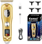 ماكينة حلاقة شعر احترافية لاسلكية مصممة للرجال من كيمي