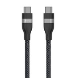 كابل PowerLine USB-C إلى USB-C (3 قدم، 240 وات) أسود